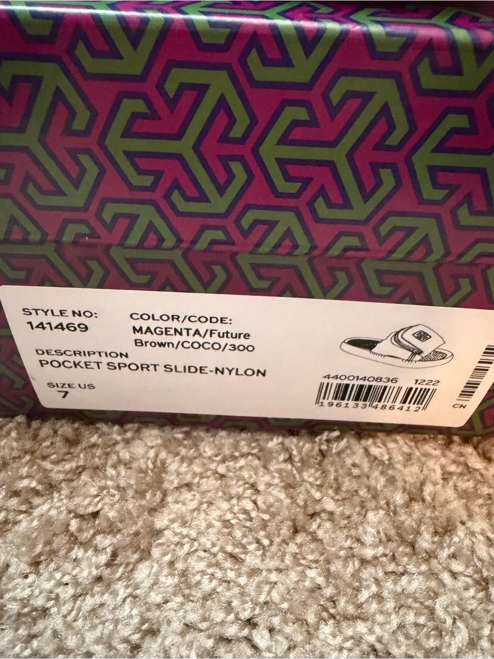 Tory Burch Pocket Sport Slide Sandals